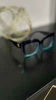 Blue/ Turquoise Square Frames