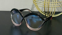 Black/Light Pink Wide Eye Frame